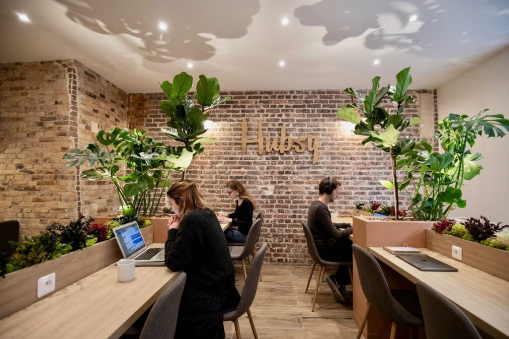 Open Space de Hubsy Café et Coworking