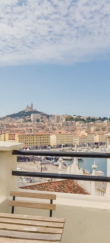 Vue sur le Vieux Port de Marseille