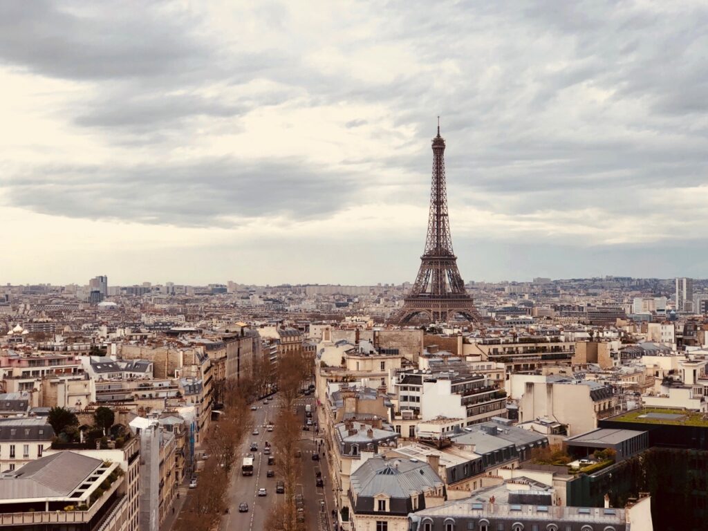 Paris vue sur la tour Eiffel